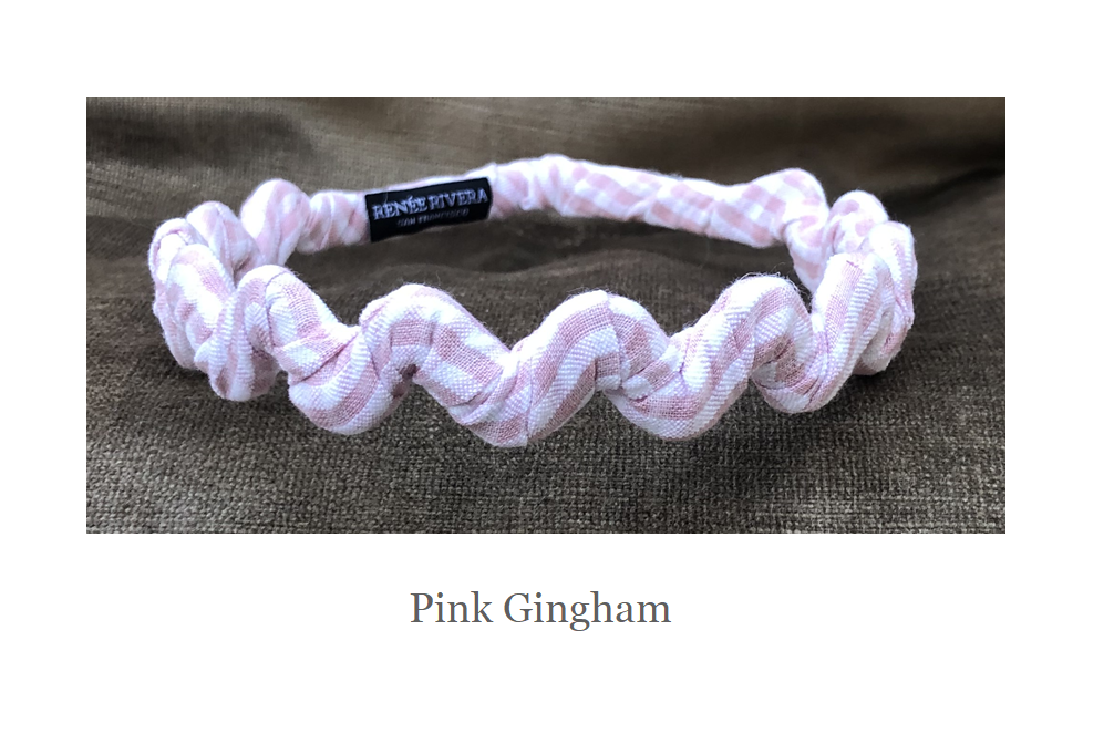 HBCZ - COTTON ZIG ZAG HEADBAND — RENEE RIVERA COUTURE HAIR ACCESSORIES